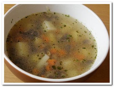 овощной суп с грибами