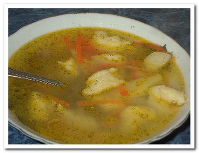 рецепт куриного супа с клецками
