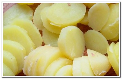 картофель для запеканки с грибами