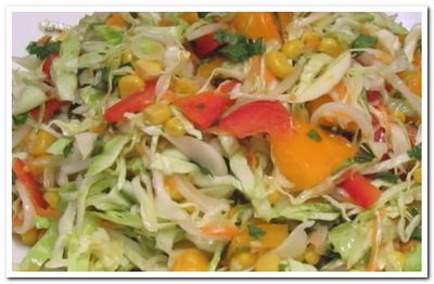 рецепт овощного салата